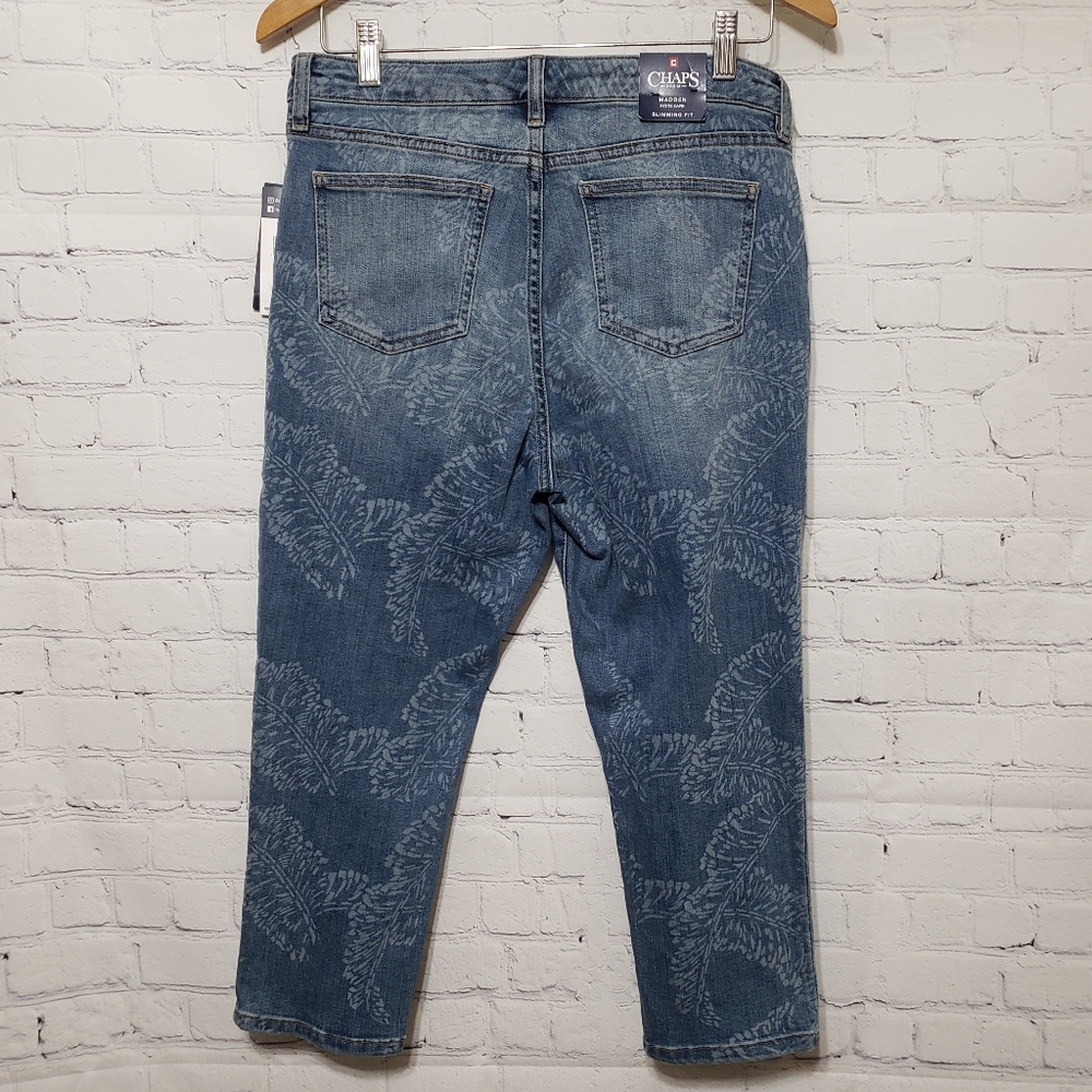 Chaps Sz 10P NWT Madden Capri - Picture 9 of 15